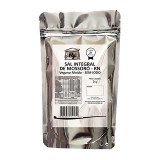 Sal Marinho Moído Integral Vegano - 1 Kg