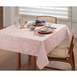 Toalha De Mesa Luxo 4 Lugares Jacquard Original Tecido Grosso Promoção em Oferta na Shopee