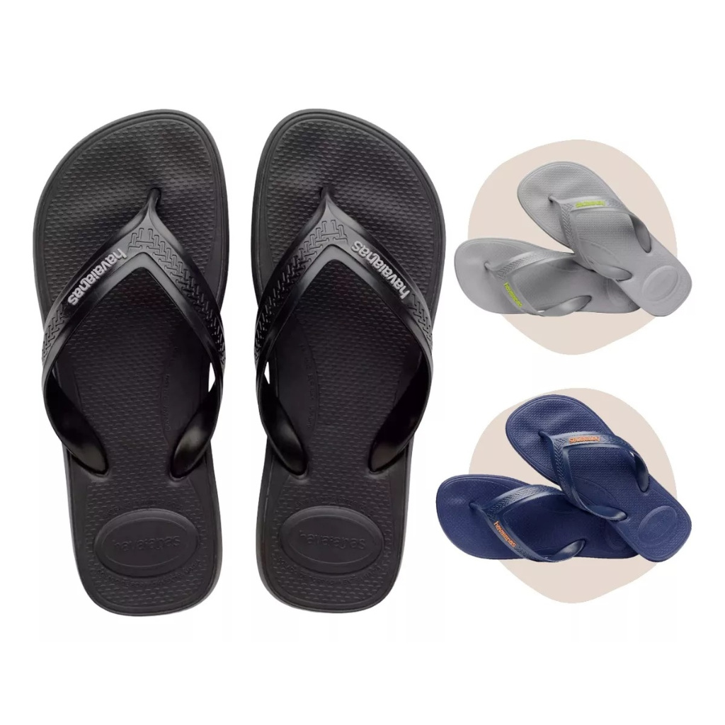 Chinelo  Havaianas Sandalha Calçado Power Top Max Comfort Soft Grande Original