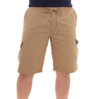 Bermuda Cargo Masculina Sarja Com Bolsos Modelo Premium