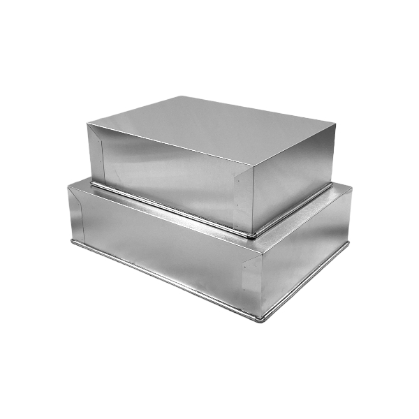 KIT 2 FORMAS RETANGULARES PARA BOLO ALTAS 36-30 ALUMÍNIO ASSADEIRAS em Oferta na Shopee