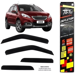 Calha Chuva Defletor Peugeot 2008 4p 2015 À 2020 Tg Poli