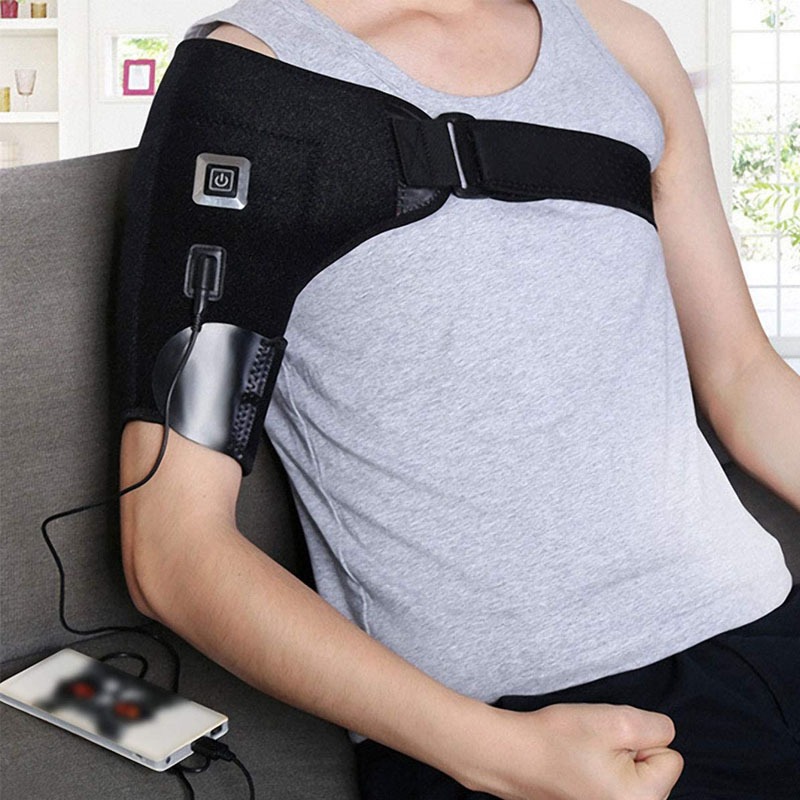 Ombreira De Aquecimento Infravermelho USB Para Alivio De Dores Elétrico Recuperação Bem Estar em Oferta na Shopee