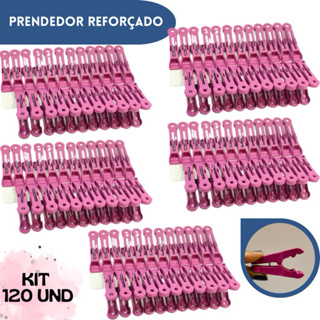 KIT 120 Prendedor Reforçado de roupa, Pregador Reforçado de roupa para varal em Oferta na Shopee