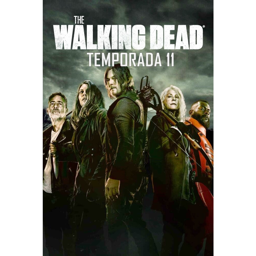 DVD de autoração própria Série The Walking dead Temporada final 11 (2021) Dublada / Legendada com diversos extras