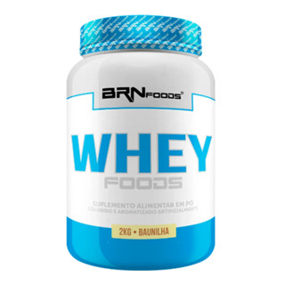 Whey Protein Foods 2KG - BRN FOODS Suplemento em Pó para Definição e Performance
