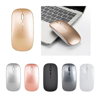 Mouse Sem fio 2.4G Recarregável Com Receptor USB Portátil Silencioso Ultrafino Transmissão Original Envio Imediato