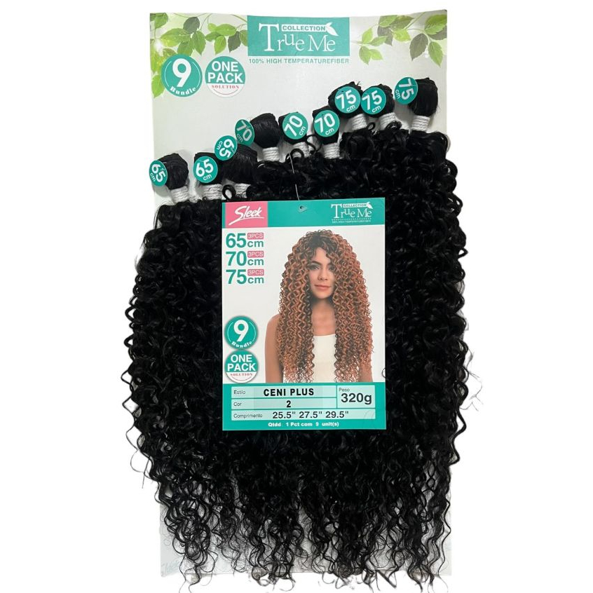 Cabelo Orgânico - Sleek True Me - Ceni Plus - 320 gramas em Oferta na Shopee