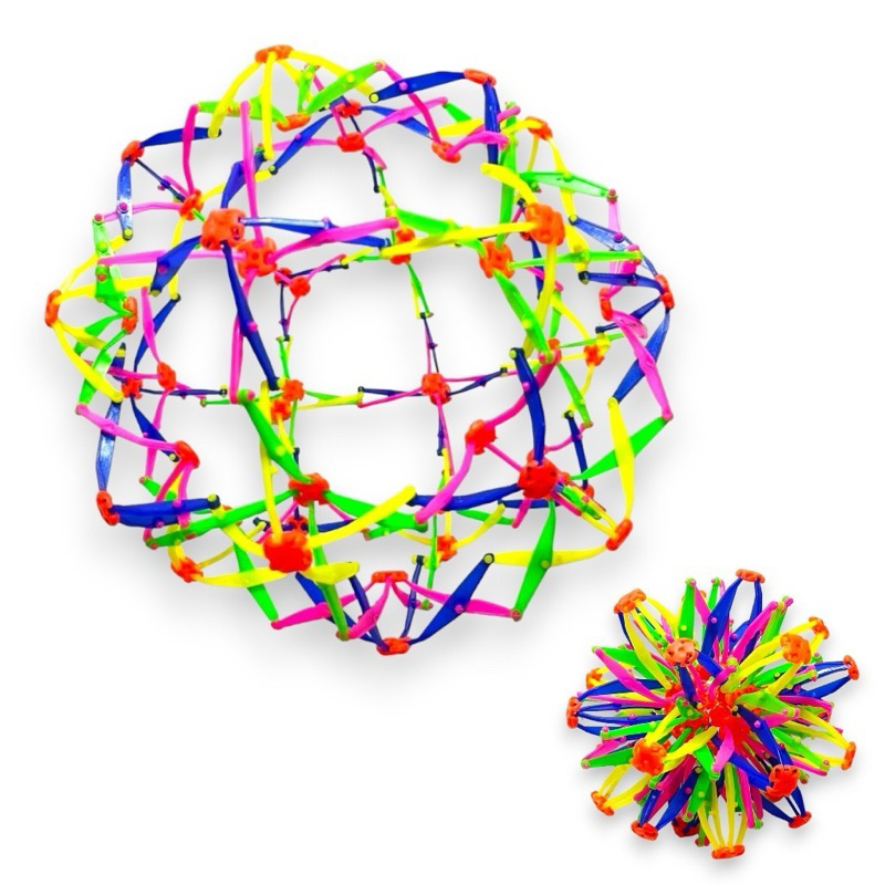 Bola Maluca Mágica Sensorial Abre Frecha Colorida Divertida Anti Stress em Oferta na Shopee