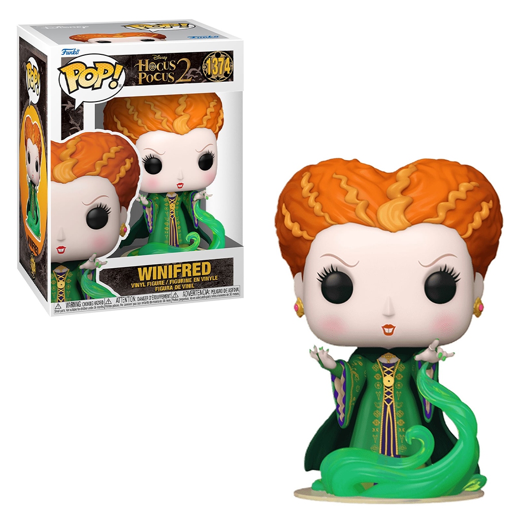 FUNKO POP DISNEY HOCUS POCUS 2 - WINIFRED 1374 NOVO ORIGINAL em Oferta na Shopee