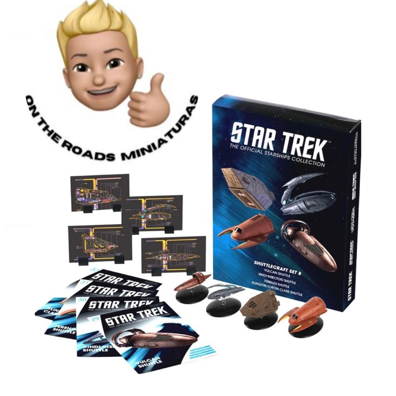 Star Trek Box Set: Shuttlecraft Set 8