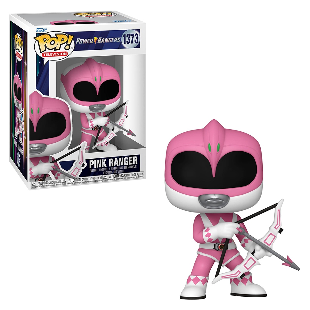 FUNKO POP POWER RANGERS 30TH ANNIVERSARY - PINK RANGER 1373 NOVO ORIGINAL em Oferta na Shopee