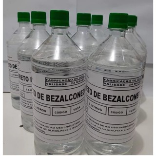 Bactericida Cloreto De Benzalcônio 50% 1 Litro Conservante Para Produto De Limpeza