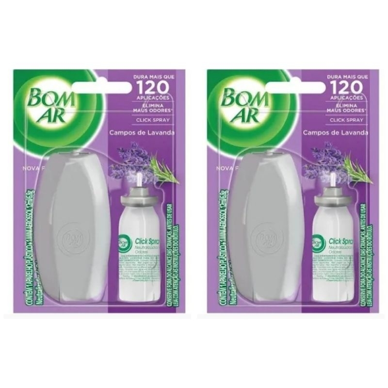 Bom ar click spray lavanda