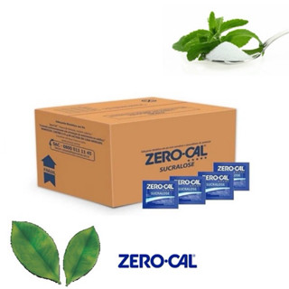 Adoçante Dietético Zero Cal Sucralose- 300 Sachês Adoçante Envelope Com 600 mg Cada
