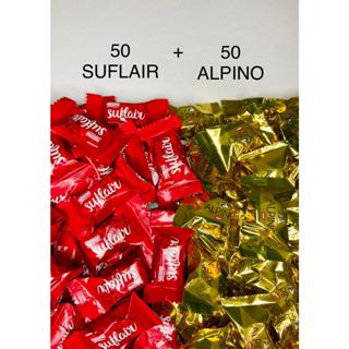 50 SUFLAIR + 50 ALPINO CHOCOLATES NESTLÉ
