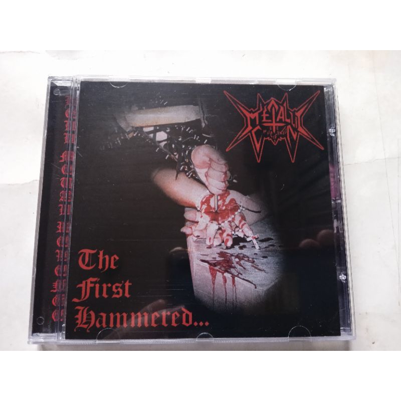 CD metallic crucifixion - the First hammered... perfeito estado mídia e capa