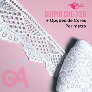 Renda Guipir CHL-726 - Tecido - 5,8cm - Por metro