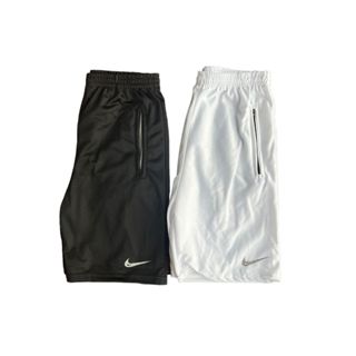 Kit 2 Bermudas NK Simbolo Refletivo Masculino Com Ziper No Bolso