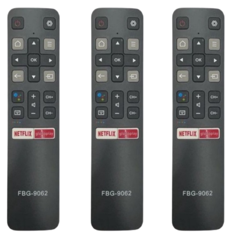 3 Kit Controles Tv TCL Android
