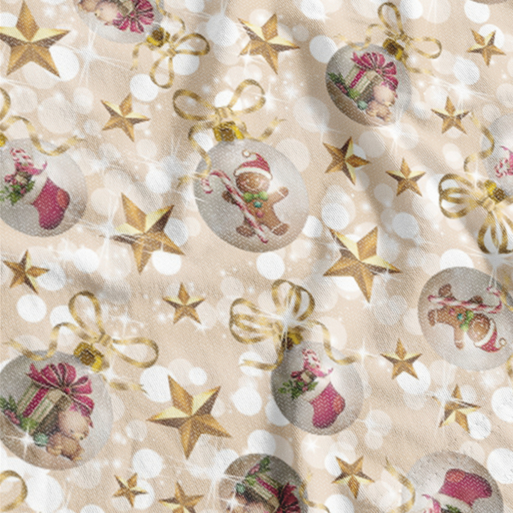 2-10 metros Tnt Estampado Natal Gold para Saco Presente Toalha de Mesa Painel Festas Cenários Decoração