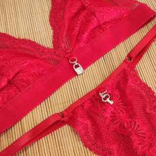Lingerie Pingente Sensual Neon Luxo Conjunto Calcinha E Sutiã Sexy Para Revenda