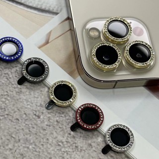 KIT (3PCS) Peliculas de brilho diamante Samsung A14/A34/A54/M14/M54/A325G/iphone11/iphone 13/ iphone 13 pro max Protetor Lente colorido KL-92