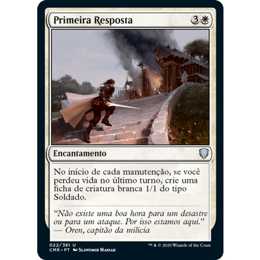 Primeira Resposta (Soldado) - - Magic The Gathering