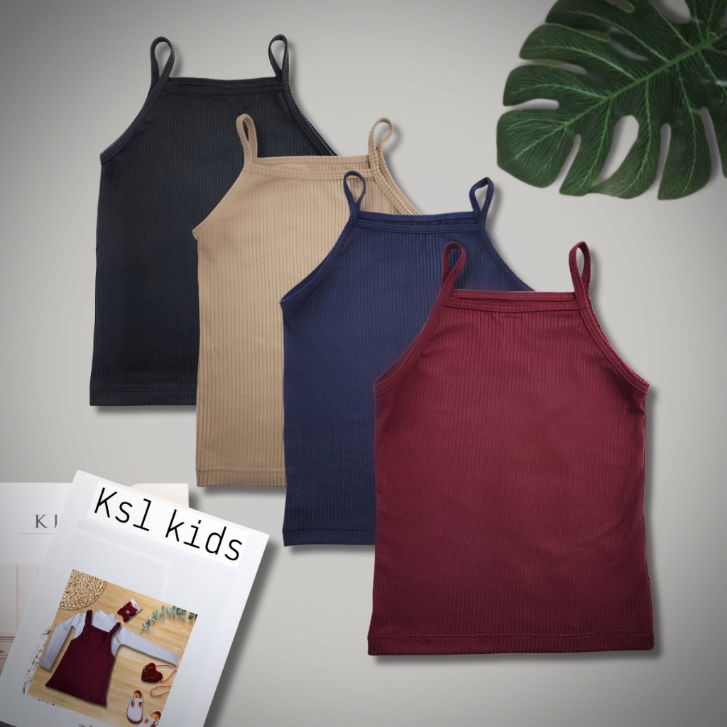 Regata Infantil Feminina Canelada Conforto - Poliéster e Elastano - Tamanhos 1 a 6 Anos