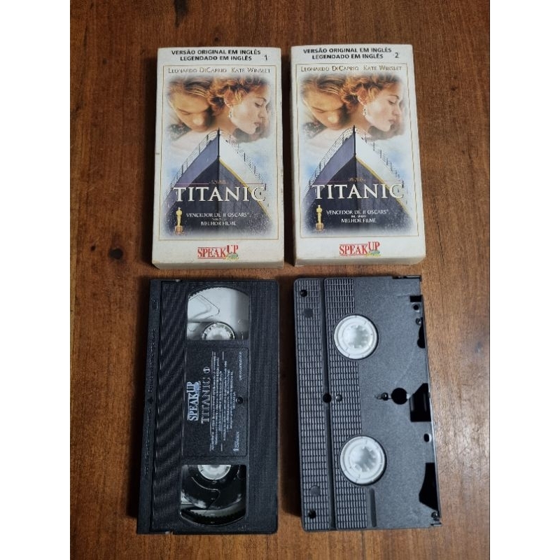 vhs Titanic duplo C1883