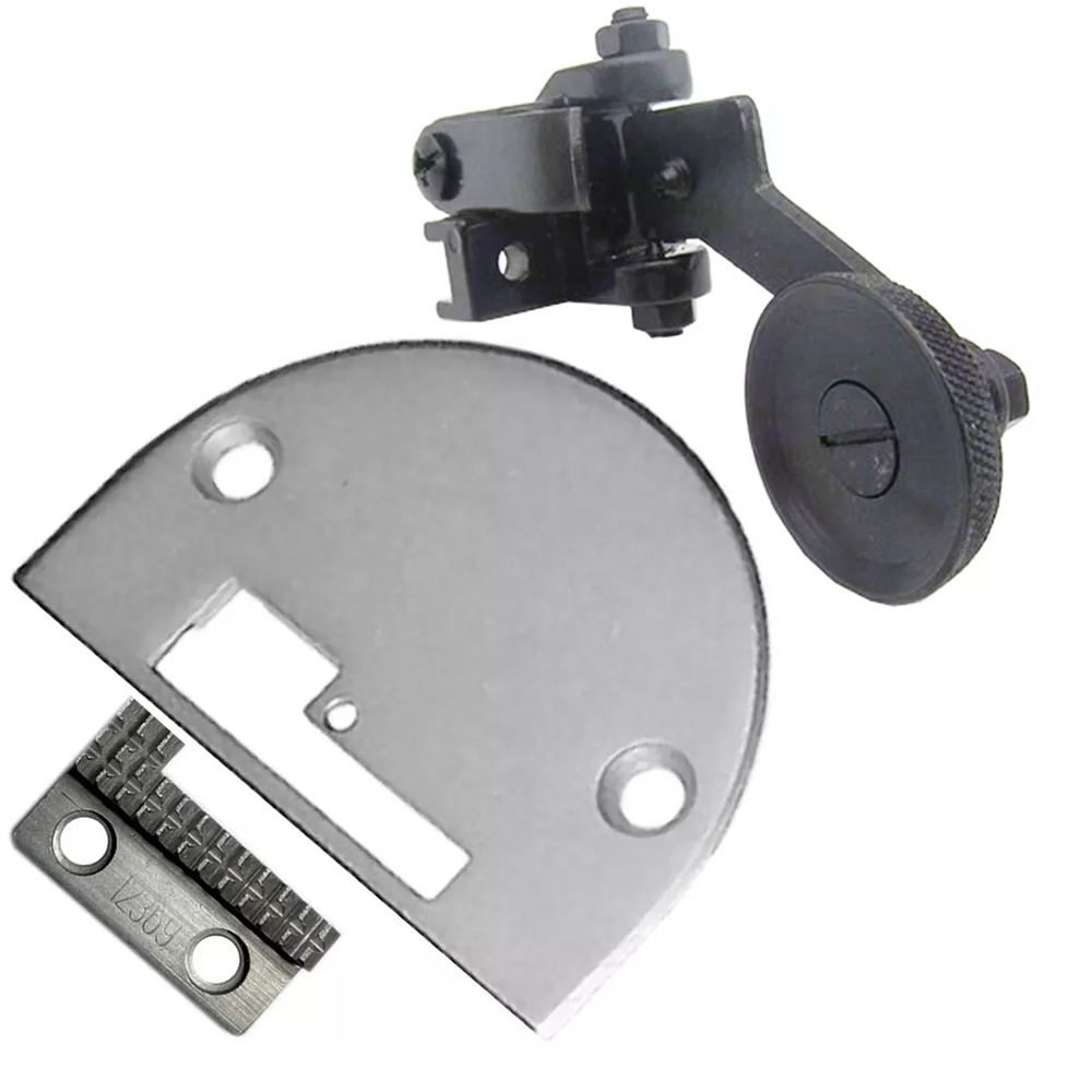 Calcador Rodizio Chapa Dente L Costura Maq. Reta Industrial