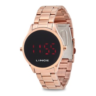 Relógio Lince Feminino Led Digital Rose Mdr4618L Vxrx