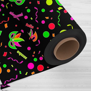 Carnaval, Toalha em TNT que brilha na luz negra 1,40 x 2,00. em Oferta na Shopee