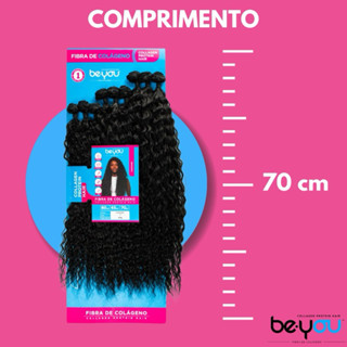 Cabelo Causiane Be You Fibra de Colágeno .