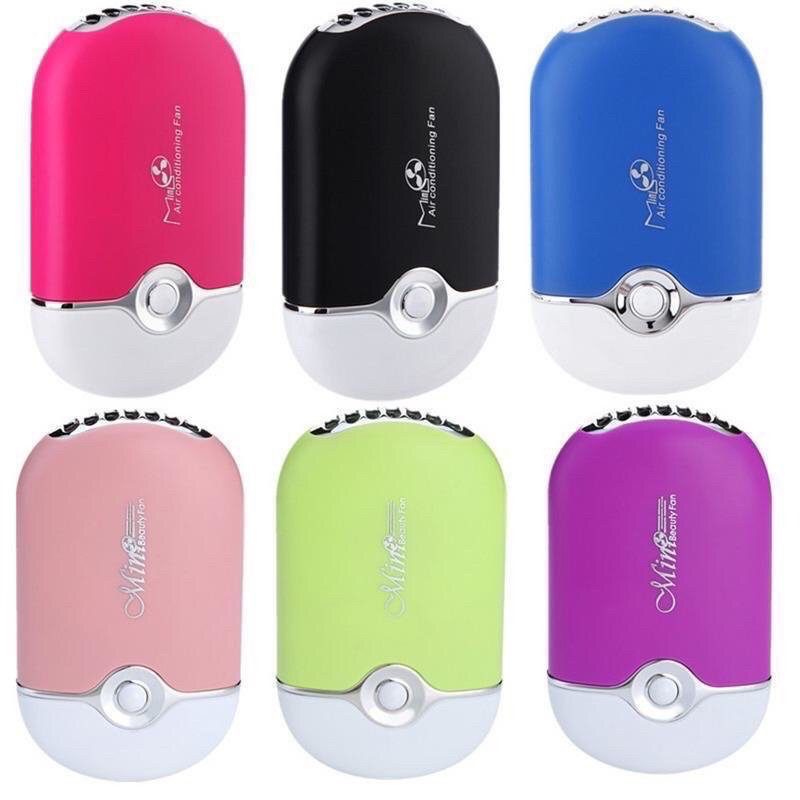 Mini Secador Ventilador Portátil Usb Extensão Alongamento De Cílios Seca Cola Fio a Fio Volume Russo Unha.