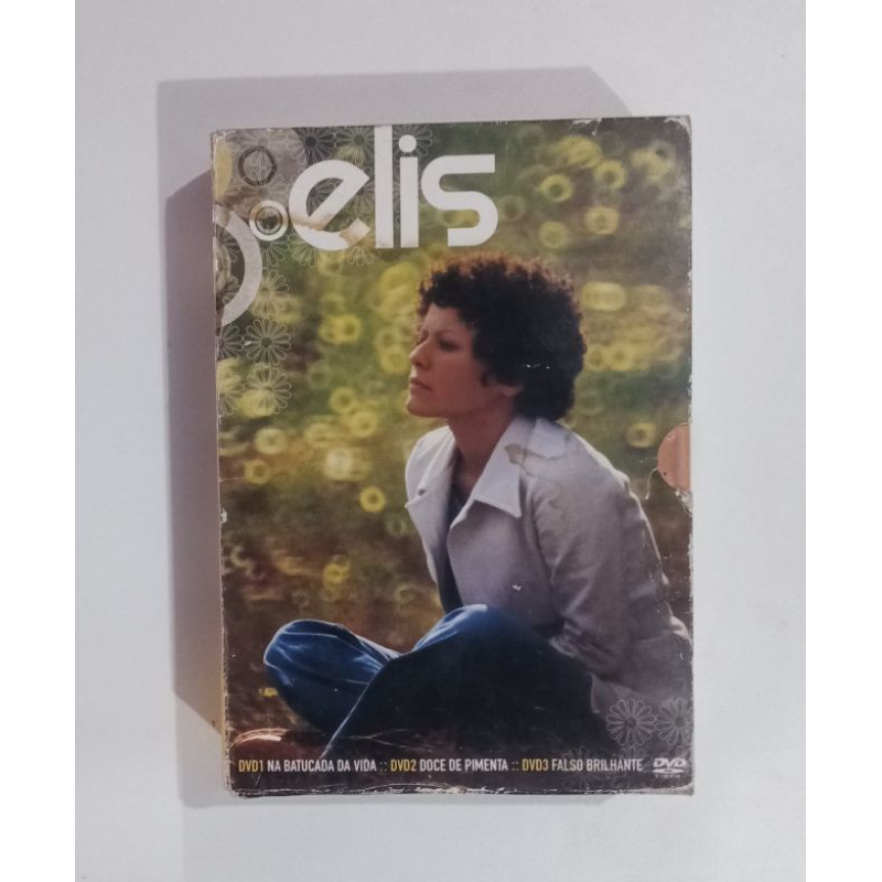 Dvd- Elis - Dvd1 Na Batucada - Dvd2 Doce Pimenta - Dvd3 Falso Brilhante
