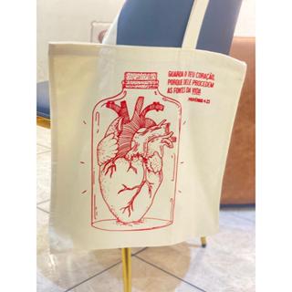 Ecobag Guarde o seu Coração