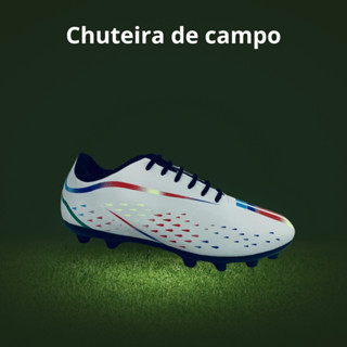 Chuteira Campo Futebol Gramado Sola Costurada Envio Imediato