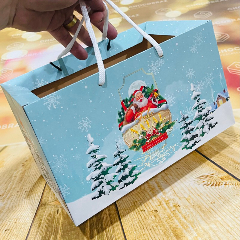 10 Sacola MédiaHOHOHO 15X15X25 (Jango Natal 2023) 2247