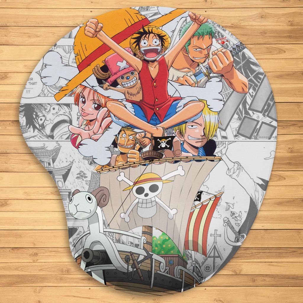 Mousepad Ergonômico One Piece em Oferta na Shopee