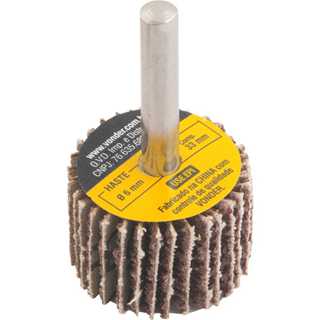 Roda de lixa 30 mm x 20 mm com haste, grão 36 VONDER em Oferta na Shopee