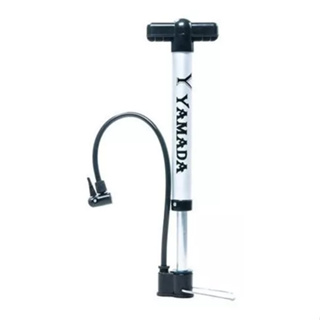 Bomba De Ar Yamada Alumínio 30cm Tipo Oficina Bicicleta Bike Cor Prata em Oferta na Shopee