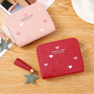 Carteira Feminina coração de amor /Bolsa Porta-Cartões/Bolsa De Mão/Porta-Cartões em Oferta na Shopee