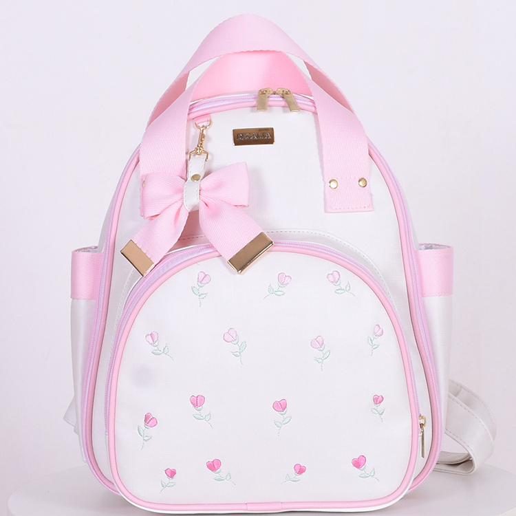 Mochila Maternidade Azaleia Off/Rosa - 01 Peça