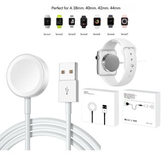 Carregador Relógio Magnético Indução USB Smartwatch Apple Watch Original Series 3 4 5 6 7