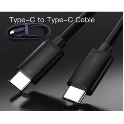 Cabo Carregador Tipo C Para Tipo C 2 Metros Cabo Usb-c Tipo C 2 Lados Cabo Tipo-C dois lados Tipo C Nas Duas Pontas