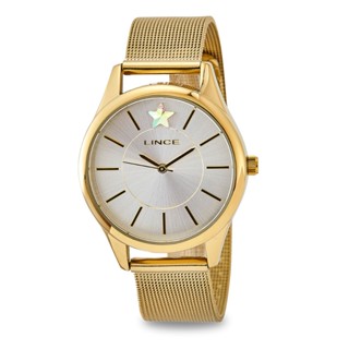 Relógio Lince Feminino Dourado LRGJ147LS1KX