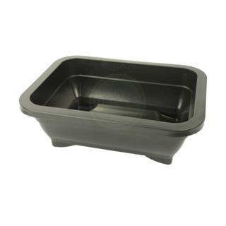 5 Vasos Potes Plásticos retangular Bonsai Cactos E Suculentas 1 Litros Preto em Oferta na Shopee