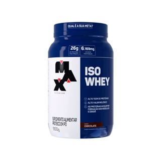 Iso Whey 900g Sabores Variados - MAX TITANIUM
