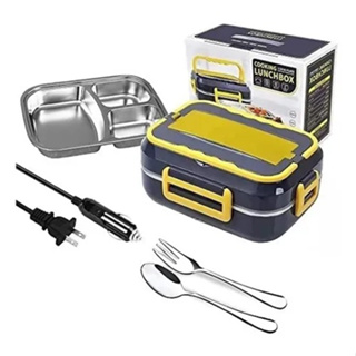 Marmita Eletrica Aquecedor de Alimento Gourmet Portátil Tomada Carro BIVOLT em Oferta na Shopee
